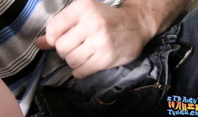 Faggot-For-Pay jock Hunter masturbating thick sausage with muscles solo jizz