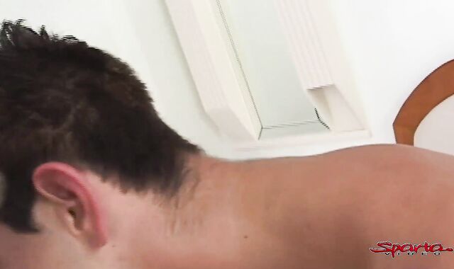 Sparta - Insatiable Stud Gets Donk Smashed By His Strung Up Boyfriend!