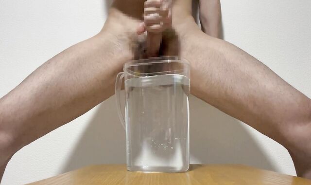 I ejaculated in the water.