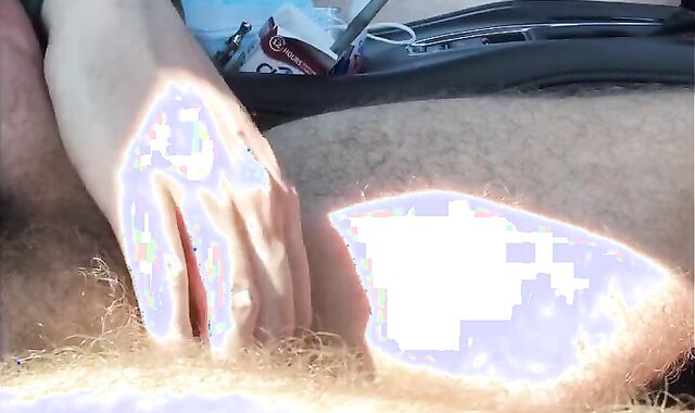 two Buds Tugging in the Truck