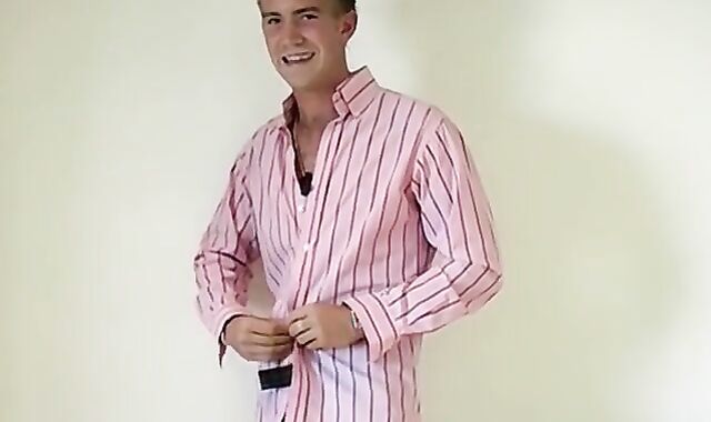 enormous dicked British amateur Matt H masturbates and ejaculates solo