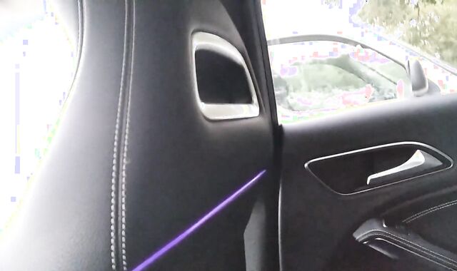 Fapping off my Big Big Salami in the van, until I came in the parking slew of