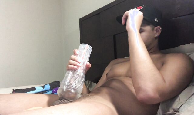 Jizz Self Facial Cumshot Cum-Shot