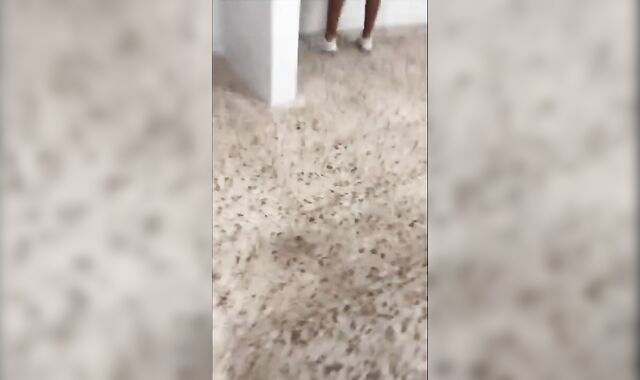 Me tiro al runner en baños publicos