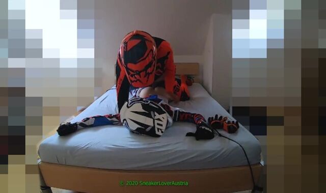 #1 Plowing in MX Gear with my 18y ash-blonde Beau (Large Double Jizm-Shot on his stomach) - Part 2