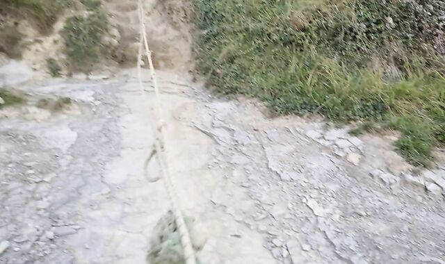 Route To The Beach, Then Fap The Large Spear In Front Of A Far Fisherman, And I Jism In The Water