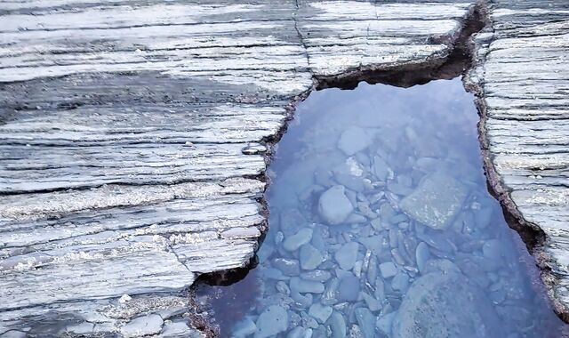 Route To The Beach, Then Fap The Large Spear In Front Of A Far Fisherman, And I Jism In The Water