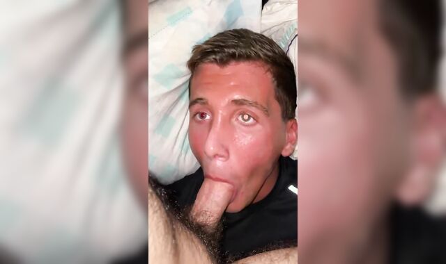LOVELY TAN DUDE BLOW LOLLIPOP AND JISM OVER HIMSELF - ONLYFANS: THEGRANDEE