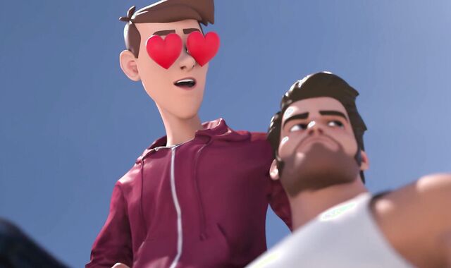 SodomySquad - Faggot Superhero Alpha Saves Helpless Twink, Shovels His Hairy Man Fuck-Stick Into Booty