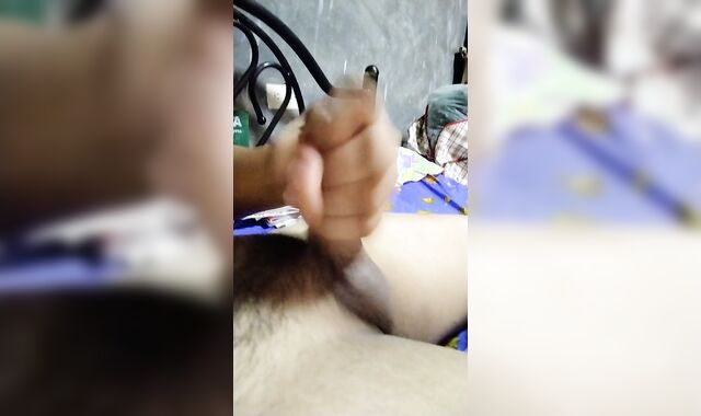 Japanese warm stud hand-job jizm explosions