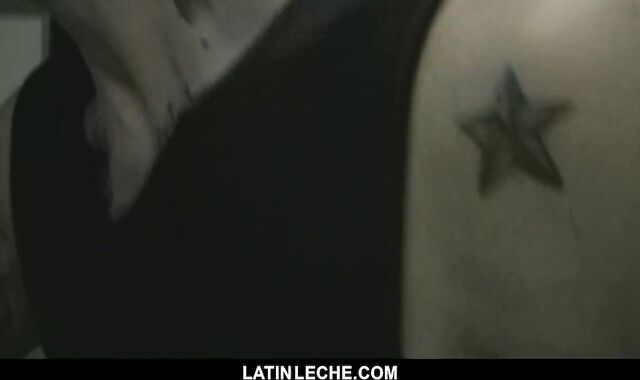 ❤️LatinLeche-Handsome tatted latin deep-throater hooks up with stranger on camera