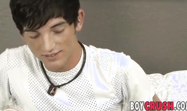 Ultra-Cute youngster Tyson Corrigan jacks after an conversation