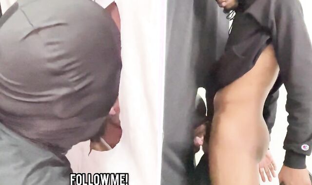 Giving CurvedLegend1 IMMENSE EBONY STIFFY His First-Ever-Ever Gloryhole Experience | FULL MOVIE