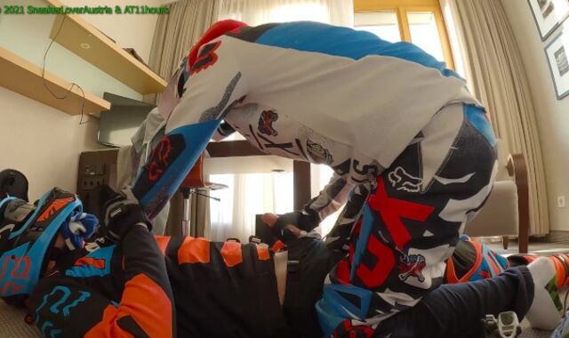 Nuzzle, munch, trample by buddies mx shoes and getting masturbated off