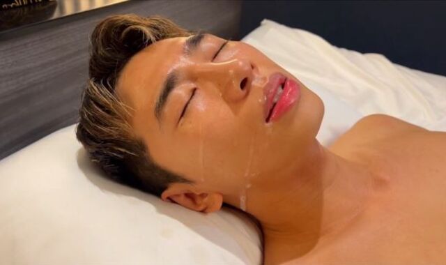 He shot me in the face and gave me a cleaning oral job.