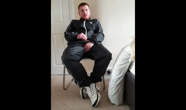 Nylon Nike tracksuit