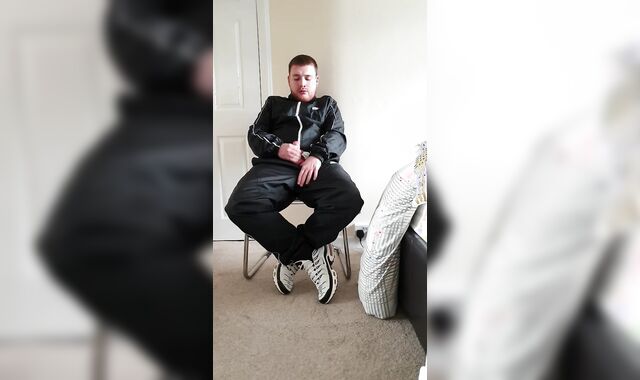 Nylon Nike tracksuit