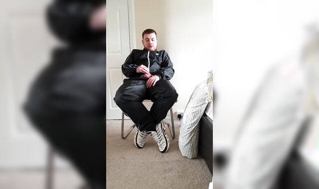 Nylon Nike tracksuit