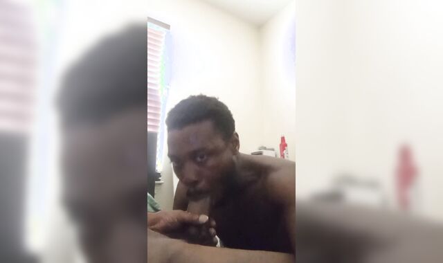 Love deepthroating that ample black ginormous spear, and sensing it in the back of my throat!!!