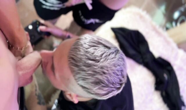 #451 College mate and his step-dad bang me at a intercourse party in tight ass