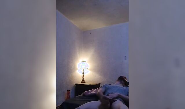 Strung Up lad urinates and strokes off!