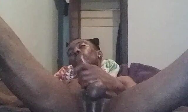 Jamaculent Visiting STL! Solo Masturbation