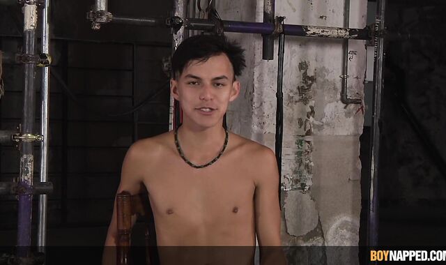 Tied up Maxxie Rivers deep ripped up by tormentor Sean Taylor