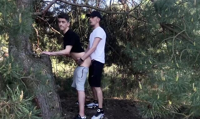 Intercourse boys outdoor