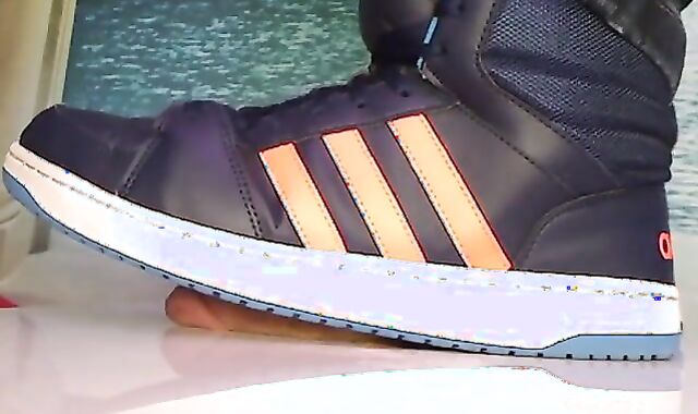 Spear Ball Torment Stomping beef whistle by adidas sneaker