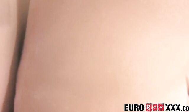 Young fellow bootie smashed by many ks with large uncut shafts