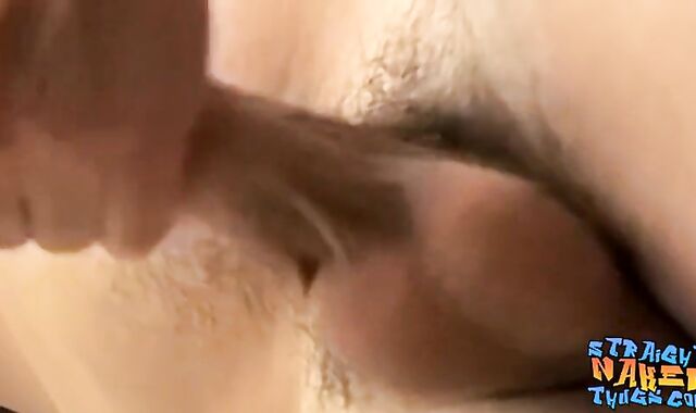 Jaw-Ripping Off gay-for-pay thug Bam blows a explosion after solo masturbation