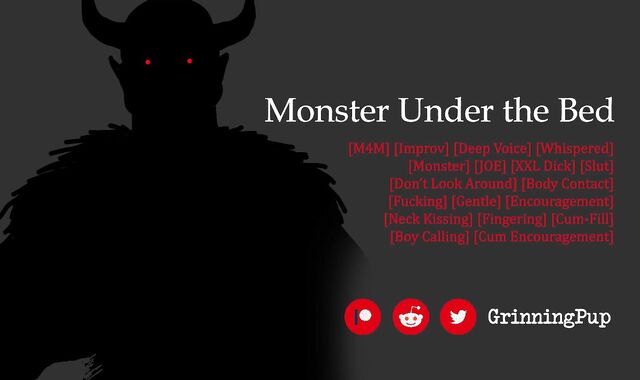 [Audio] Deep Voiced Monster Under The Couch Plows You