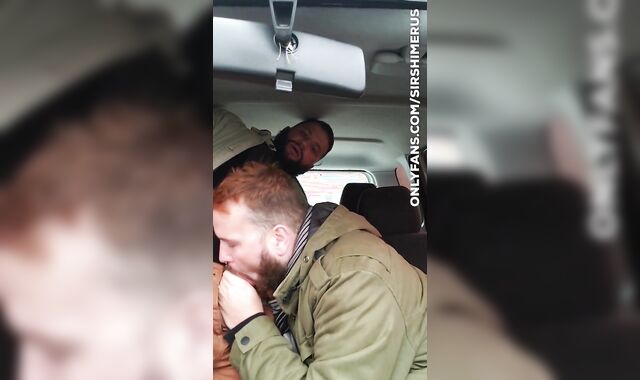 Deep-Inhaling in the truck. Fuckin' at home. Both came inside each other, Jizm running in flows out