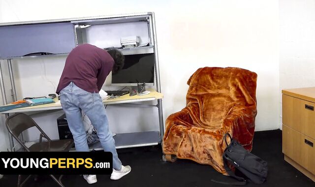 Sassy Perp Gets Caught Shoplifting & Tries To Run Away So He Has To Be Instructed Some Manners Highly First-Ever