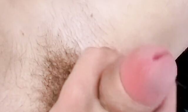 Hard Ripped jock shoots a explosion outdoor after urinating on himself