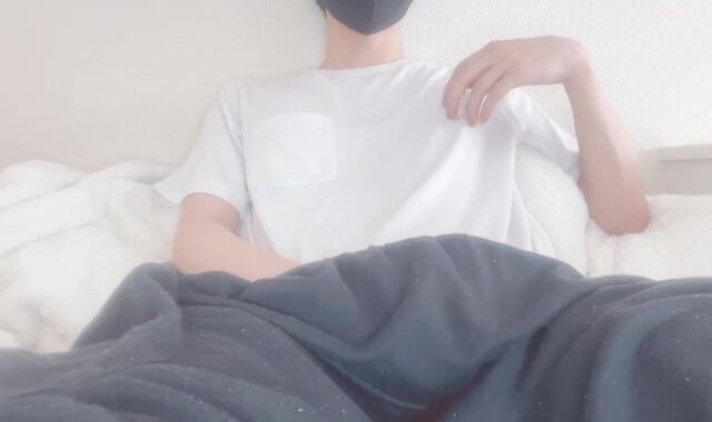 Frontal getting off while playing with nips of a dude with a great-sized trunk