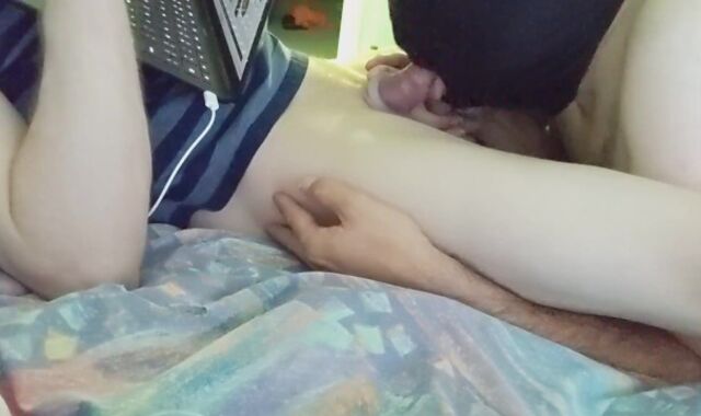 Servicing fag-for-pay college dude until he squirms and concludes off down my mouth