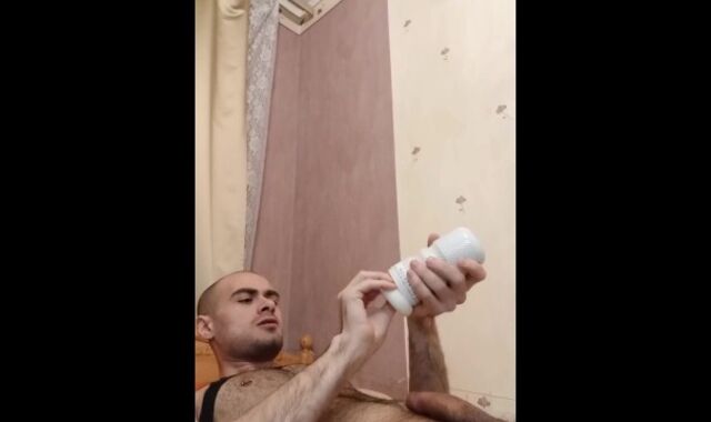 My man-meat in toy. She makes strange noises. Past 1