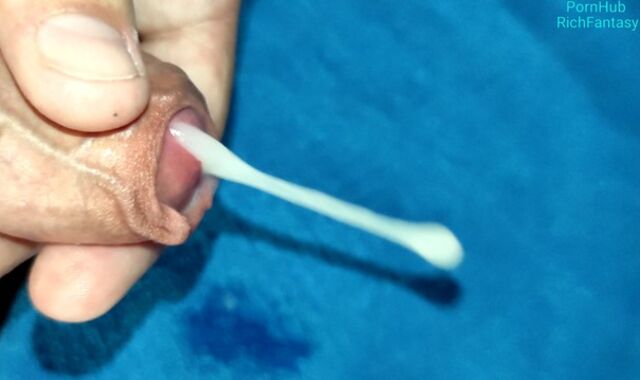 More pre cum! Uncut shaft