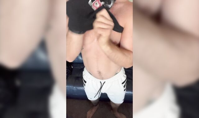 Ordering Starbucks with Thick Arse Ass-Plug Up My Donk