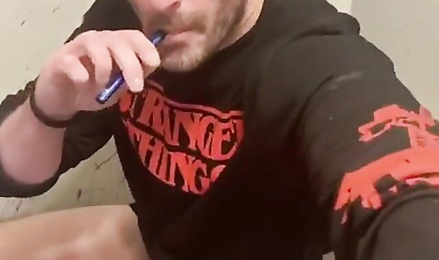 The shirtless let go