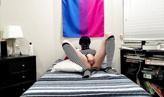 Femboy Goes Deep With Fake-Dick