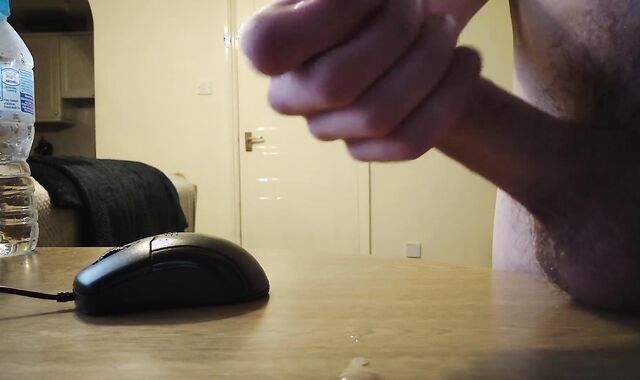 Got firm doing some work an had to testicles testicles on my desk