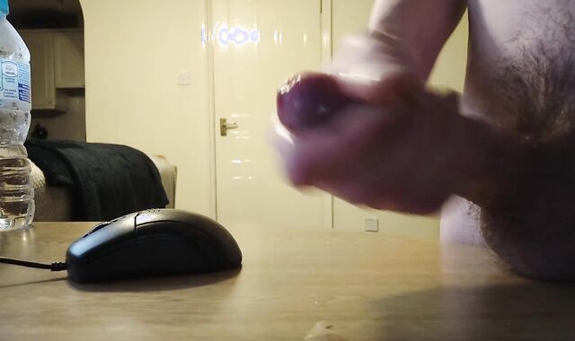 Got firm doing some work an had to testicles testicles on my desk