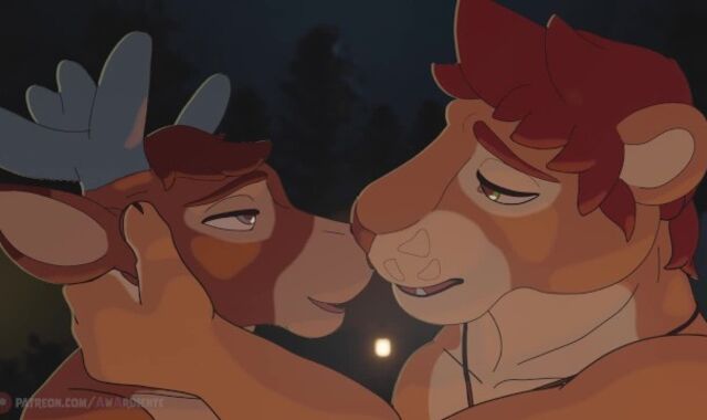 Fireside Fascination TEASER Queer Furry Cartoon