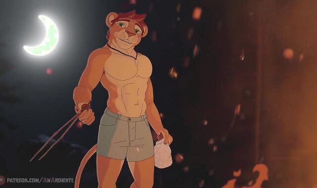 Fireside Fascination TEASER Queer Furry Cartoon