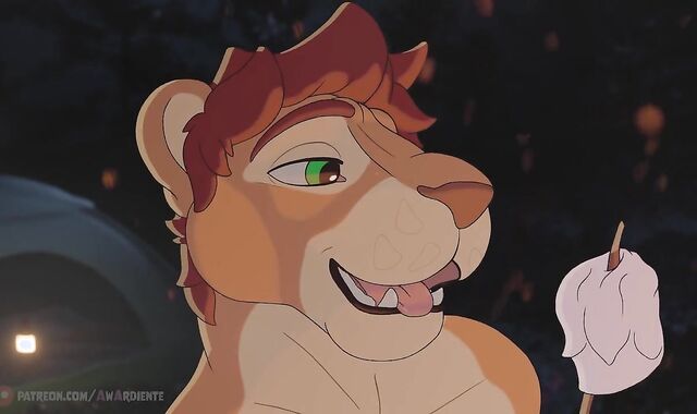 Fireside Fascination TEASER Queer Furry Cartoon