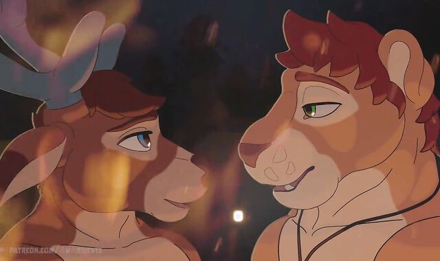 Fireside Fascination TEASER Queer Furry Cartoon