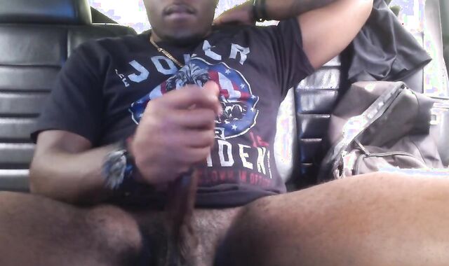 Magnificent nigga draining in the van