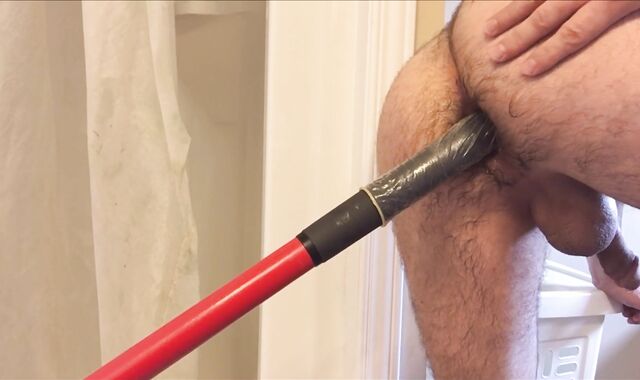 Shaving my ball scrotum then I jizz in my throat